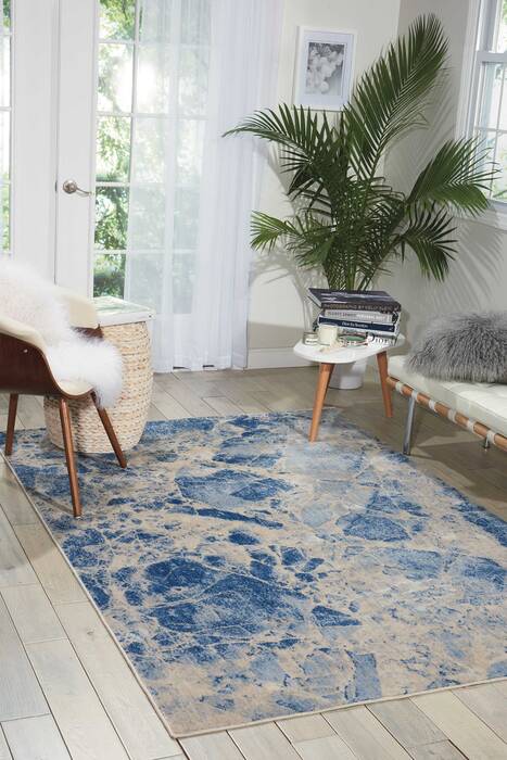 Nourison Somerset Blue 20 X 29 Area Rug 805-103946 Image 3