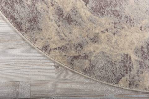 Nourison Somerset Grey Round 56 X 56 Area Rug 805-103958 Image 1