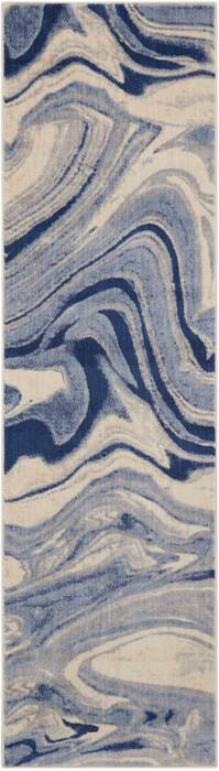 Nourison Somerset Blue Runner 23 X 80 Area Rug 805-103962 Image 0