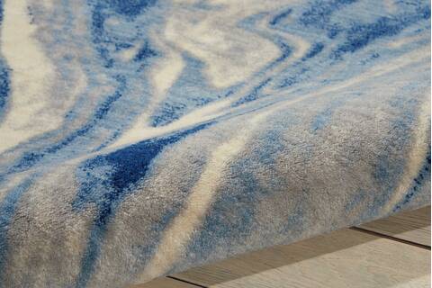 Nourison Somerset Blue 79 X 1010 Area Rug 805-103966 Image 2