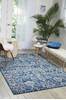 Nourison Somerset Blue 20 X 29 Area Rug  805-103974 Thumb 3