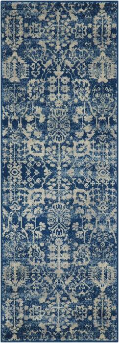 Nourison Somerset Blue Runner 23 X 80 Area Rug 805-103976 Image 0
