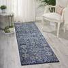 Nourison Somerset Blue Runner 23 X 80 Area Rug 805-103976 Thumb 3