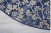 Nourison Somerset Blue Round 56 X 56 Area Rug 805-103979 Thumb 1