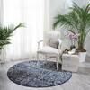 Nourison Somerset Blue Round 56 X 56 Area Rug 805-103979 Thumb 3