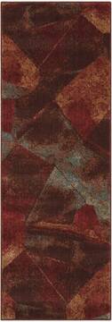 Nourison Somerset Multicolor Runner 6 ft and Smaller Polyester Carpet 103996