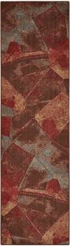 Nourison Somerset Multicolor Runner 6 to 9 ft Polyester Carpet 103997
