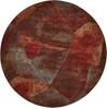 Nourison Somerset Multicolor Round 56 X 56 Area Rug  805-104000 Thumb 0