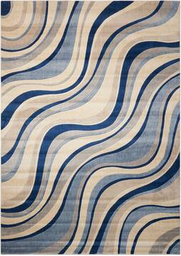 Nourison Somerset Beige Rectangle 2x3 ft Polyester Carpet 104009