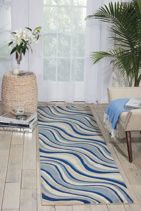 Nourison Somerset Beige Runner 20 X 59 Area Rug 805-104010 Image 3