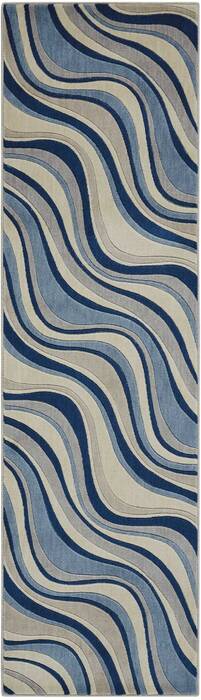 Nourison Somerset Beige Runner 20 X 59 Area Rug 805-104010 Image 0