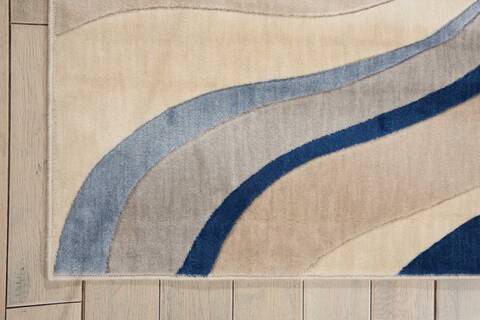 Nourison Somerset Beige 96 X 130 Area Rug 805-104016 Image 1