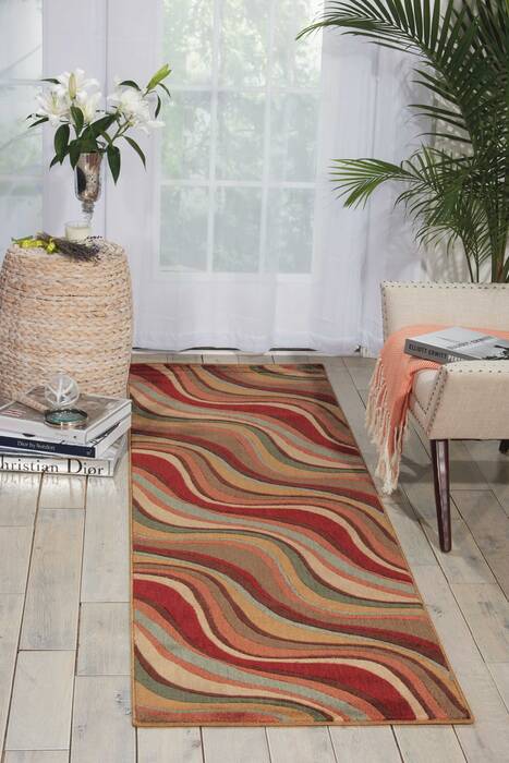 Nourison Somerset Multicolor Runner 23 X 80 Area Rug 805-104019 Image 3