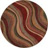 Nourison Somerset Multicolor Round 56 X 56 Area Rug  805-104022 Thumb 0