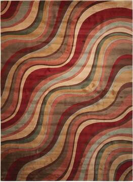 Nourison Somerset Multicolor Rectangle 8x11 ft Polyester Carpet 104023