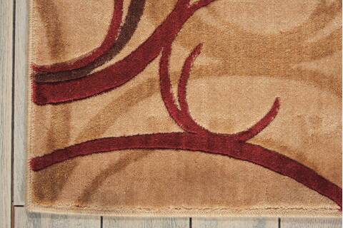 Nourison Somerset Beige Runner 20 X 59 Area Rug 805-104026 Image 1