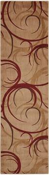 Nourison Somerset Beige Runner 2'3" X 8'0" Area Rug  805-104027