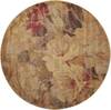 Nourison Somerset Multicolor Round 56 X 56 Area Rug  805-104038 Thumb 0