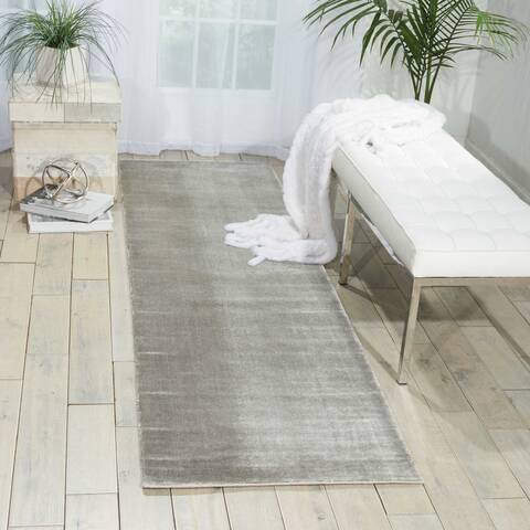 Nourison Starlight Grey Runner 23 X 80 Area Rug 805-104146 Image 3