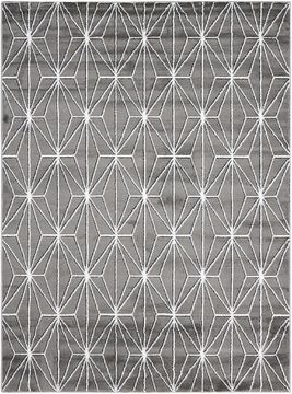 Nourison STUDIO Grey 3'11" X 5'3" Area Rug 99446302328 805-104181