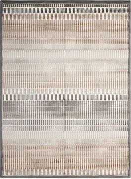 Nourison STUDIO Multicolor Rectangle 3x5 ft polypropylene Carpet 104185