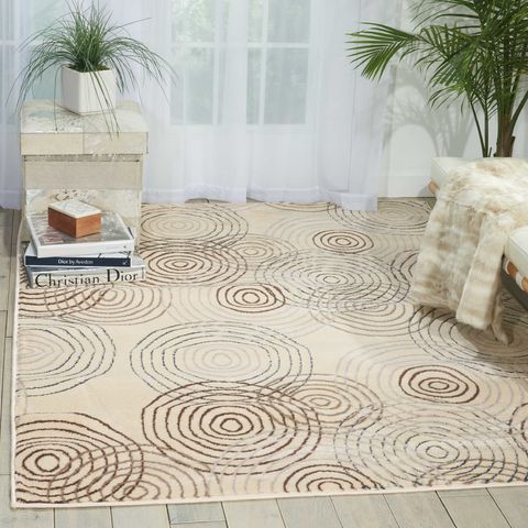 Nourison STUDIO Beige 710 X 106 Area Rug 99446302472 805-104195 Image 1