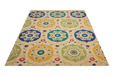 Nourison SUZANI Beige 53 X 75 Area Rug 99446139573 805-104229 Image 2