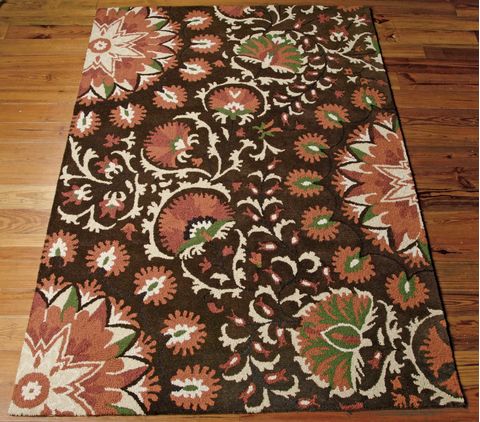 Nourison SUZANI Brown 53 X 75 Area Rug 99446139733 805-104239 Image 2