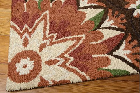 Nourison SUZANI Brown 53 X 75 Area Rug 99446139733 805-104239 Image 3
