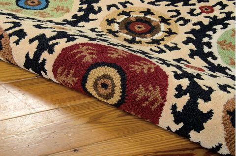 Nourison SUZANI Beige 80 X 106 Area Rug 99446140081 805-104265 Image 5