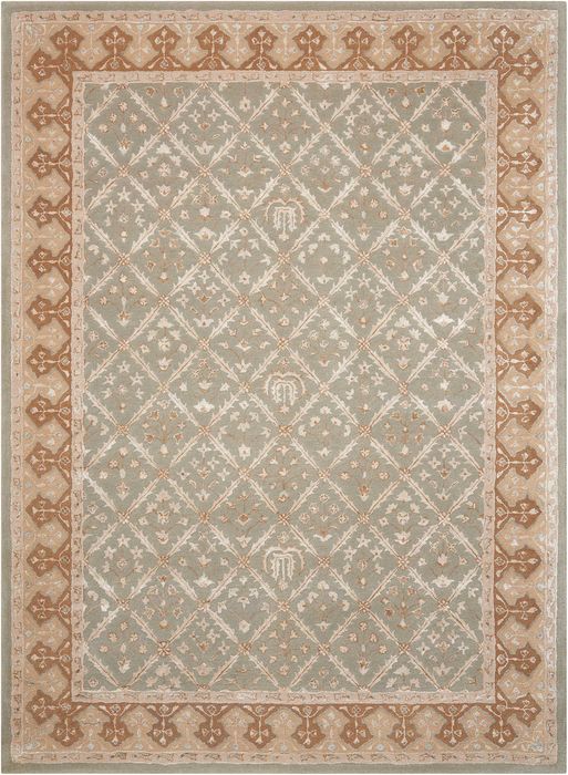 Nourison SYMPHONY Green 76 X 96 Area Rug 99446022967 805-104269 Image 0