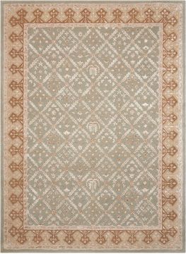 Nourison SYMPHONY Green 7'6" X 9'6" Area Rug 99446022967 805-104269