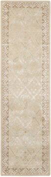 Nourison Symphony Beige Runner 6 to 9 ft Lucxelle Carpet 104272