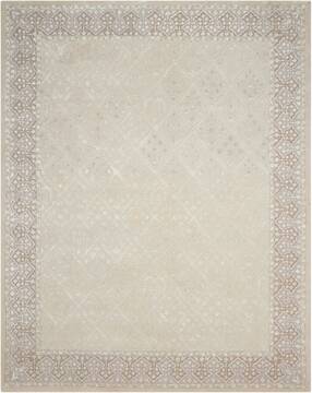 Nourison Symphony Beige Rectangle 4x6 ft Lucxelle Carpet 104273