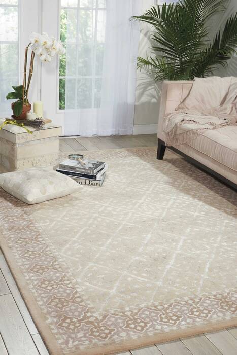 Nourison Symphony Beige 76 X 96 Area Rug 805-104275 Image 3