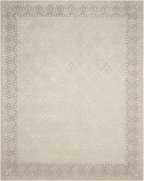 Nourison SYMPHONY Grey Rectangle 10x13 ft lucxelle Carpet 104277