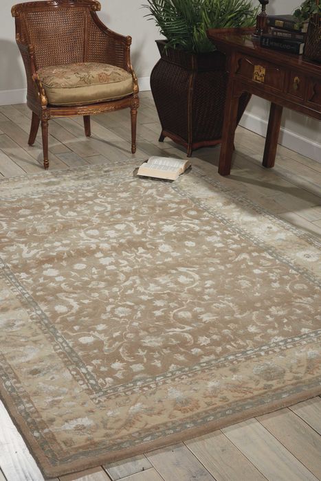 Nourison SYMPHONY Brown 96 X 130 Area Rug 99446023254 805-104295 Image 1