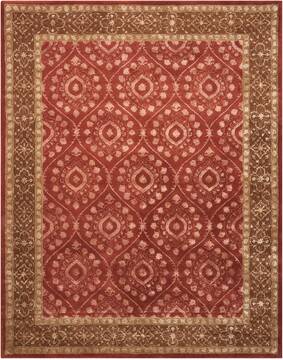 Nourison Symphony Red 5'6" X 7'5" Area Rug  805-104304