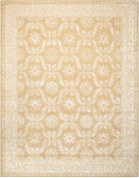 Nourison Symphony Yellow 5'6" X 7'5" Area Rug  805-104316