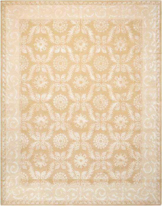 Nourison Symphony Yellow 96 X 130 Area Rug 805-104319 Image 0