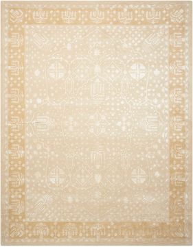 Nourison SYMPHONY Yellow 3'6" X 5'6" Area Rug 99446070661 805-104327