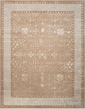 Nourison SYMPHONY Brown Rectangle 4x6 ft lucxelle Carpet 104333