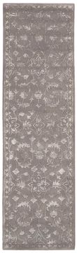 Nourison SYMPHONY Grey Runner 6 to 9 ft lucxelle Carpet 104338