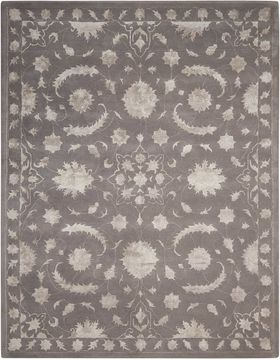Nourison SYMPHONY Grey Rectangle 4x6 ft lucxelle Carpet 104339