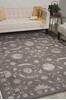 Nourison Symphony Grey 80 X 110 Area Rug  805-104342 Thumb 3