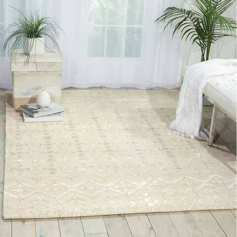 Nourison Symphony Beige 36 X 56 Area Rug 805-104351 Image 3