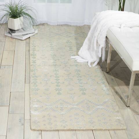 Nourison Symphony Beige Runner 23 X 80 Area Rug 805-104356 Image 3