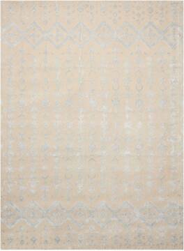 Nourison Symphony White Rectangle 4x6 ft Lucxelle Carpet 104357