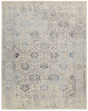 Nourison SYMPHONY Beige Rectangle 4x6 ft lucxelle Carpet 104363
