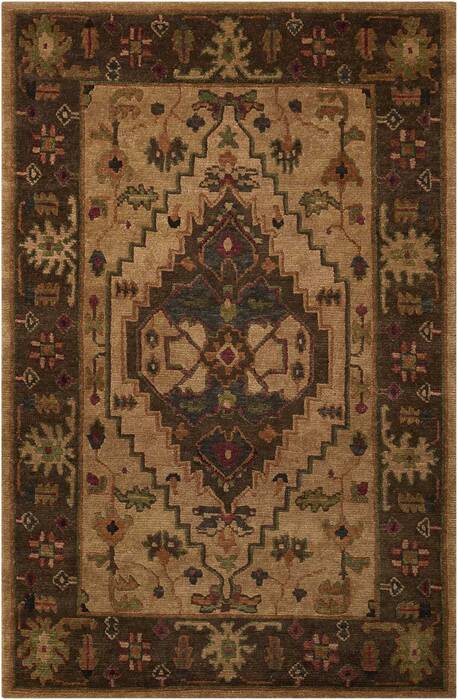 Nourison Tahoe Beige 79 X 99 Area Rug 805-104371 Image 0